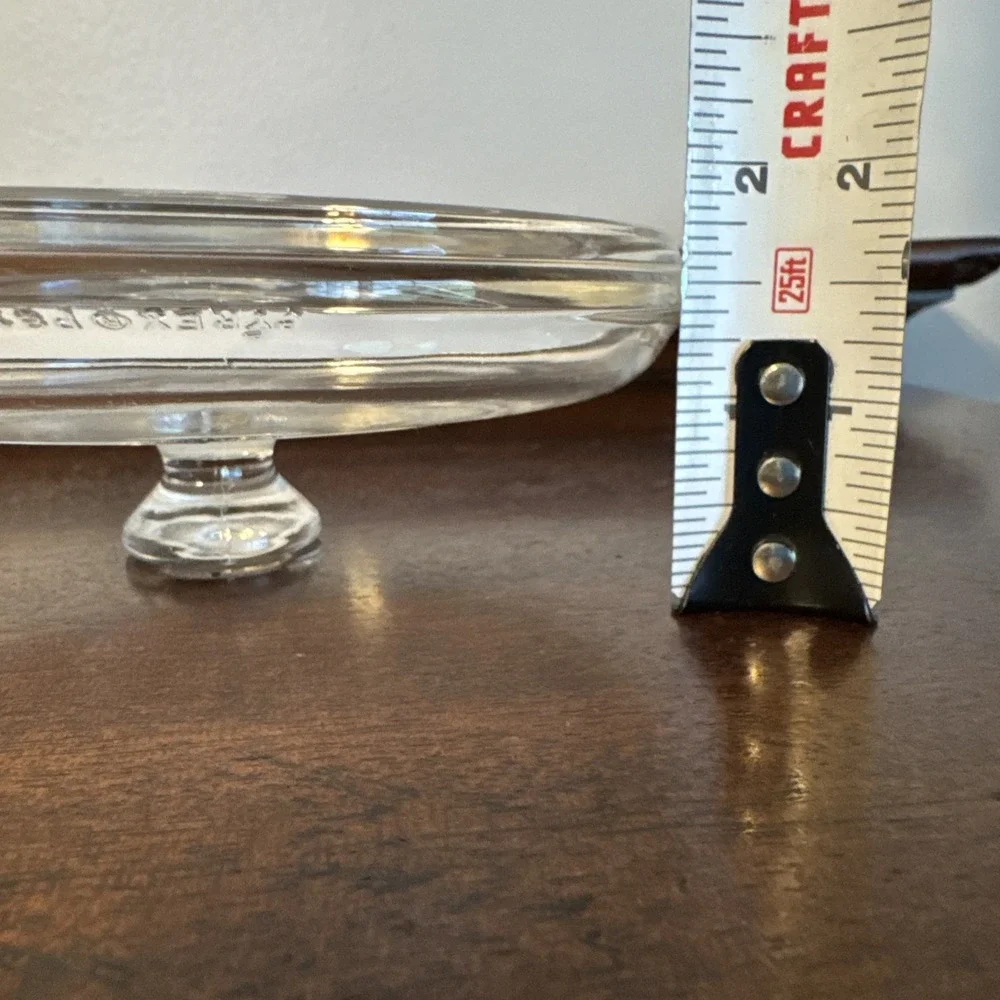 P81C Pyrex Clear Glass Round, Lid Only, Replacement